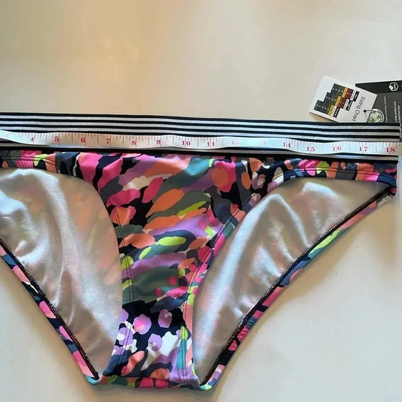 Avia Swim bikini bottom new full coverage mid rise L 12-14 - Picture 7 of 8